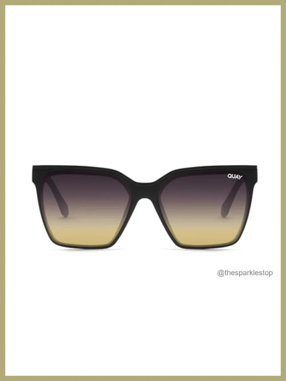 Level Up Oversized Square Sunglasses UV400 Protection
